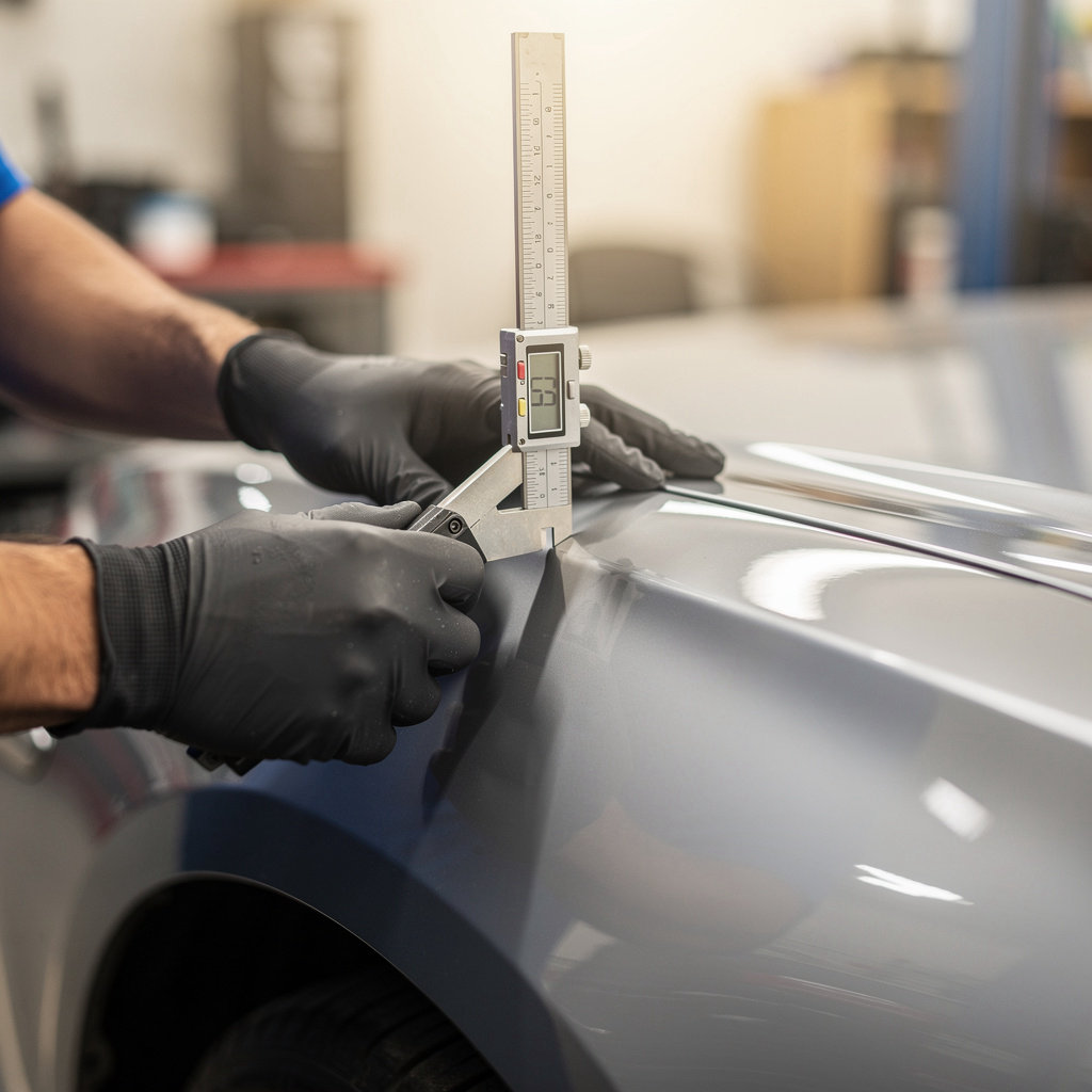 City Frame & Autobody Repair San Diego expert technician performing quality auto body repair in San Diego
